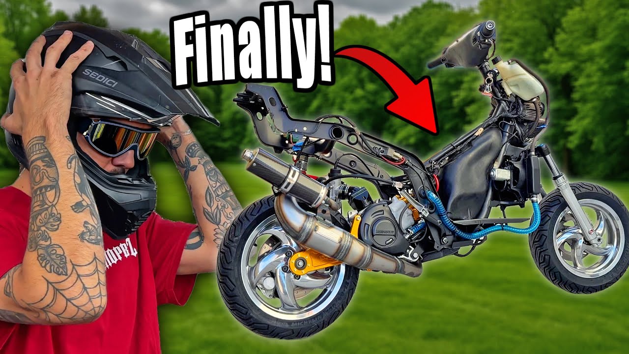 IT RUNS! GILERA RUNNER 172cc Build FIRST START!!