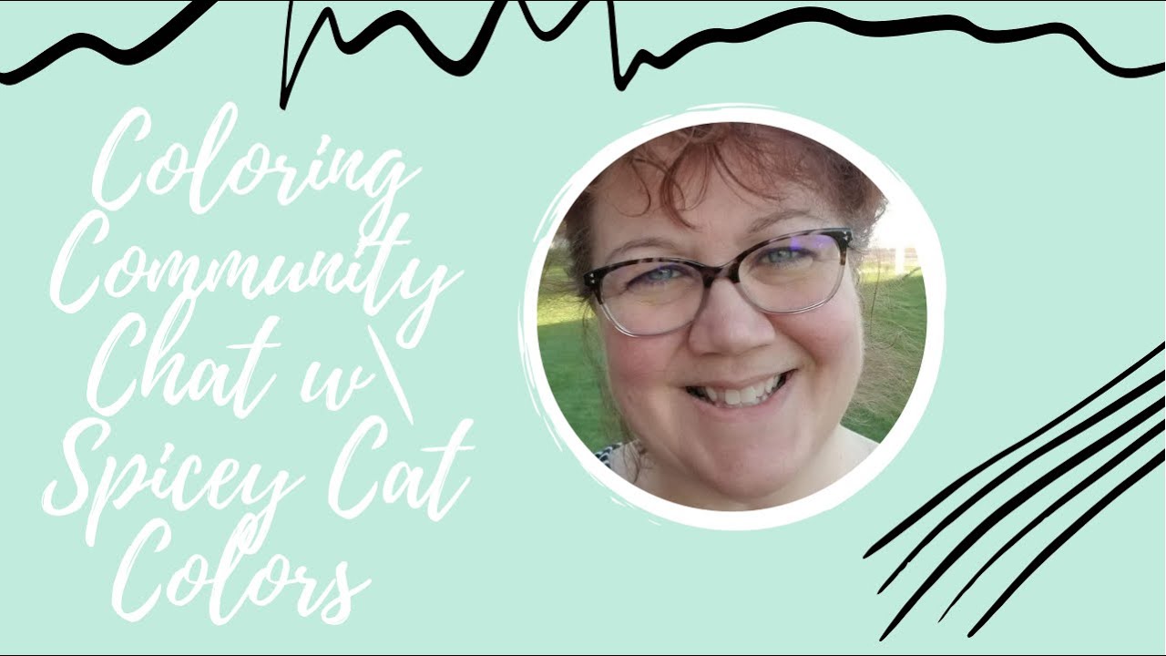 coloring community chat #6 with spicey cat colors!