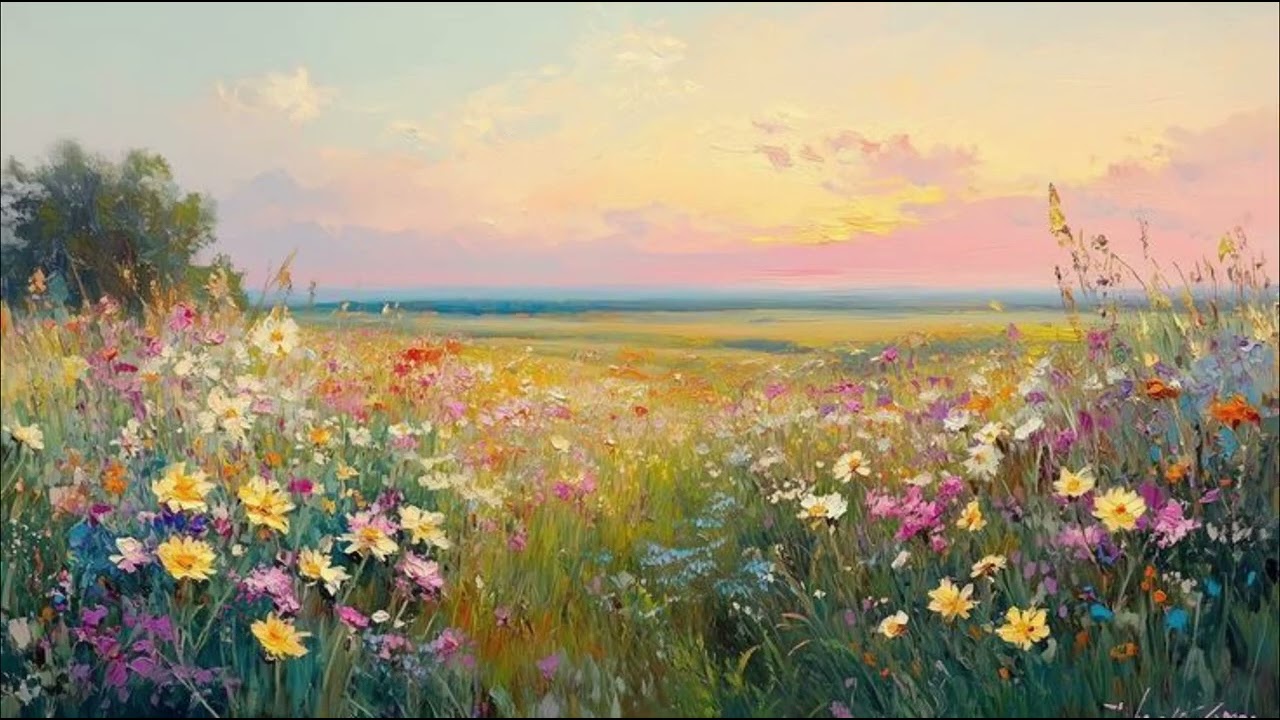 cute floral backgroud for tv wallpaper free no sound 4K