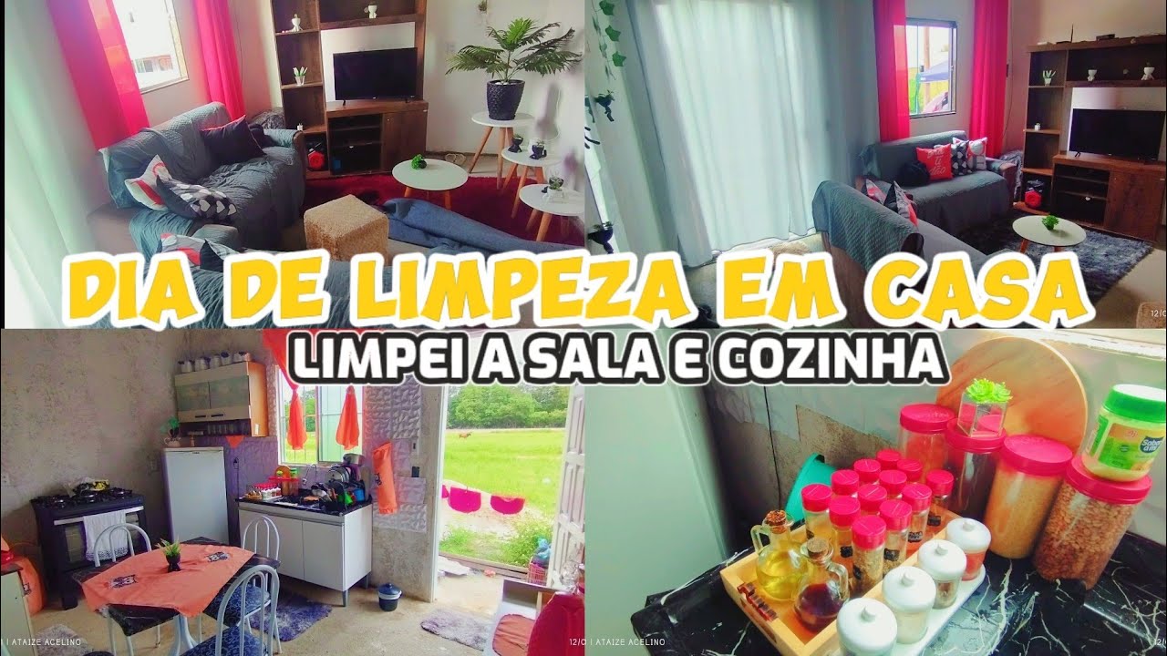 LIMPEZA CAPRICHADA NA SALA E COZINHA /MANUTENÇÃO DA CASA 🏠