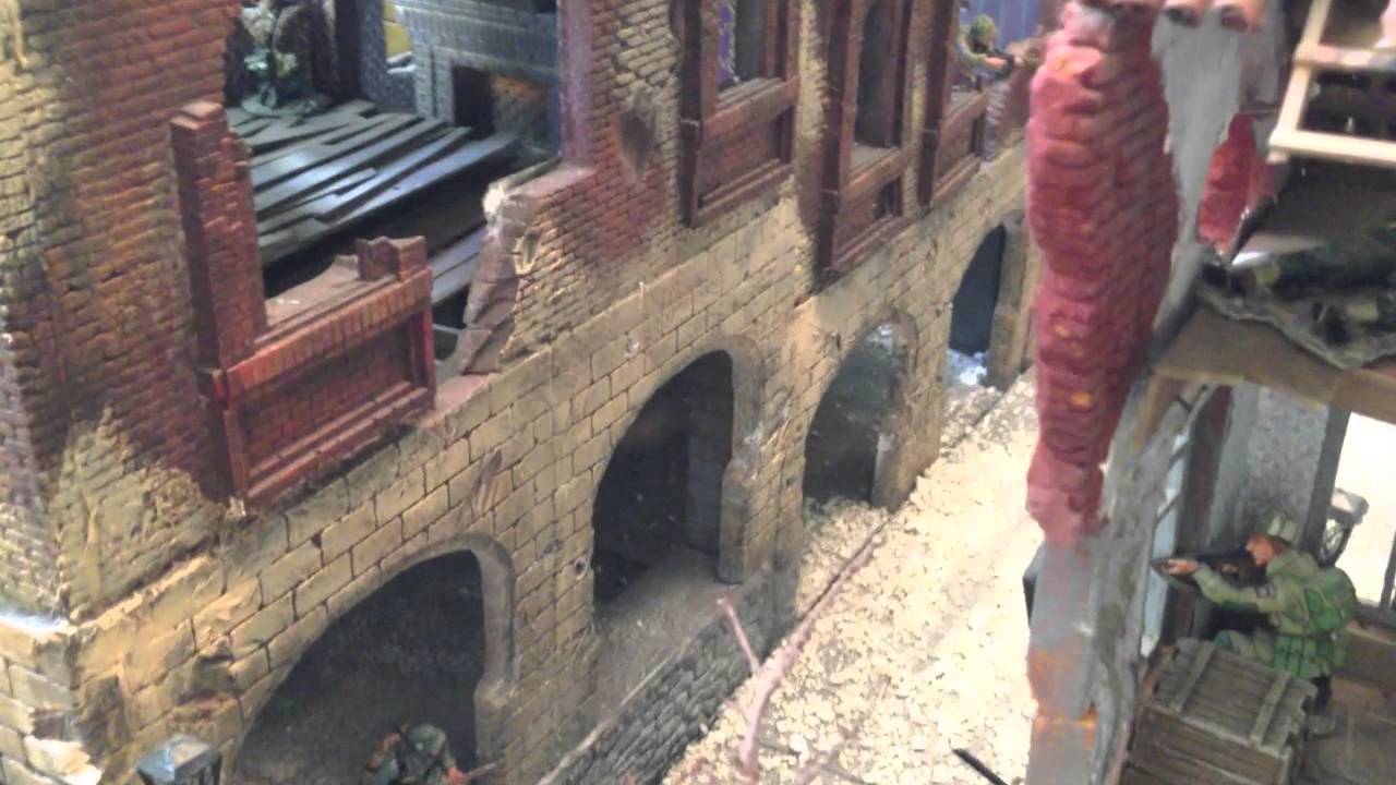 World War II  Diorama by Craig Warner