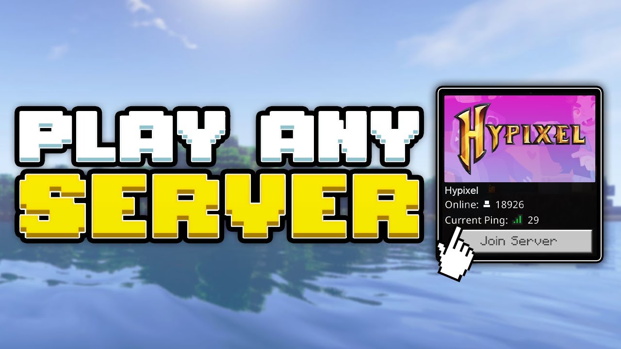 I Played Hypixel BEDROCK EDITION with this glitch...