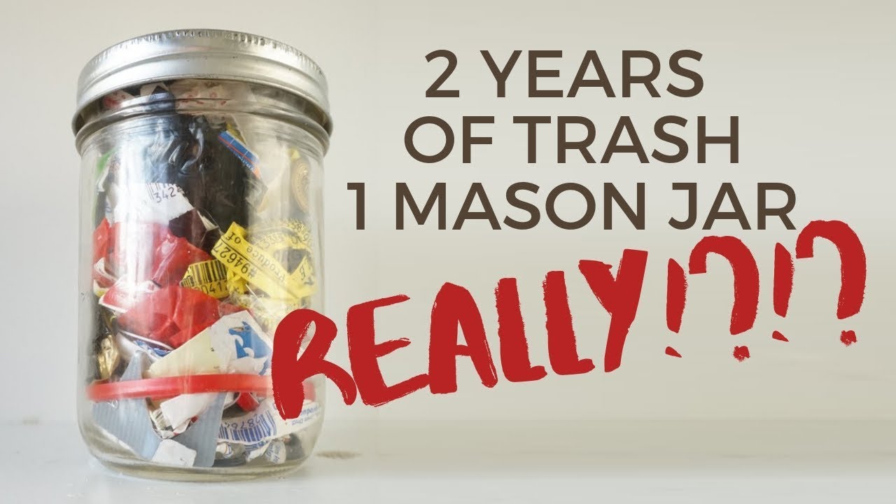 TWO Years of Trash ONE JAR | Dishing on the Trash Jar
