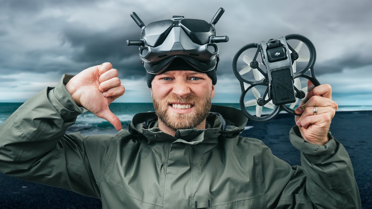 When Flying the DJI AVATA in Iceland goes wrong...