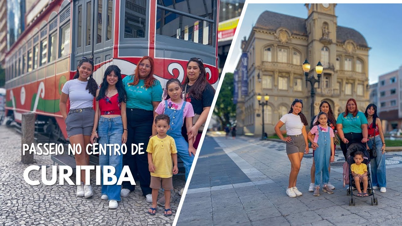 Passeio no Centro de Curitiba ✈️🛣️