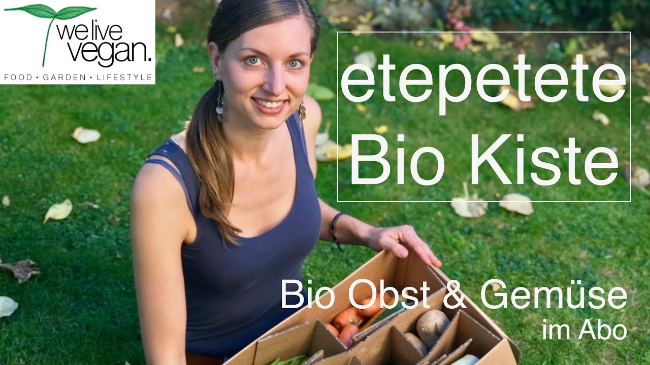 Unboxing etepetete Abobox | Bio Obst & Gemüse im Abo