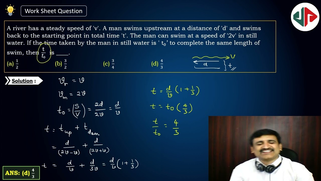 DAY 5_ MOTION IN A PLANE- Work Sheet Numerical || JS Academic Solutions
