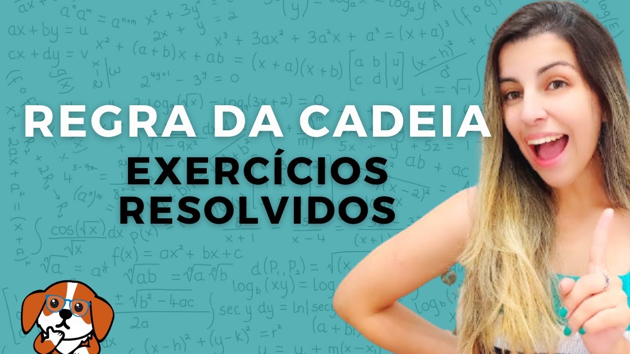 Como derivar com regra da cadeia? - Exercícios Resolvidos | Cálculo
