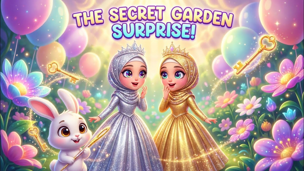 Eight balloons Of Secrets And Two Princesses Story_Children Motivational Story In English