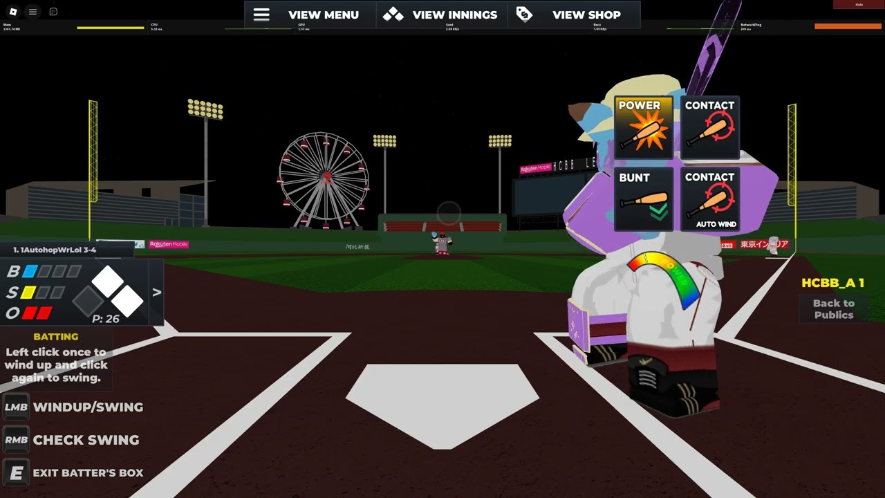 GOAHEAD HR BOTTOM 8 IN ASIA SERIES UNCUT ATBAT (Jayrod)