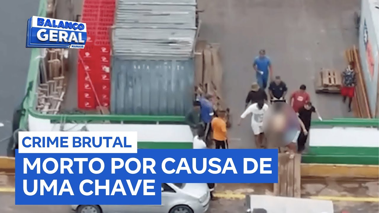Homem é morto a facadas por causa de uma chave em balsa no centro de Manaus (AM)