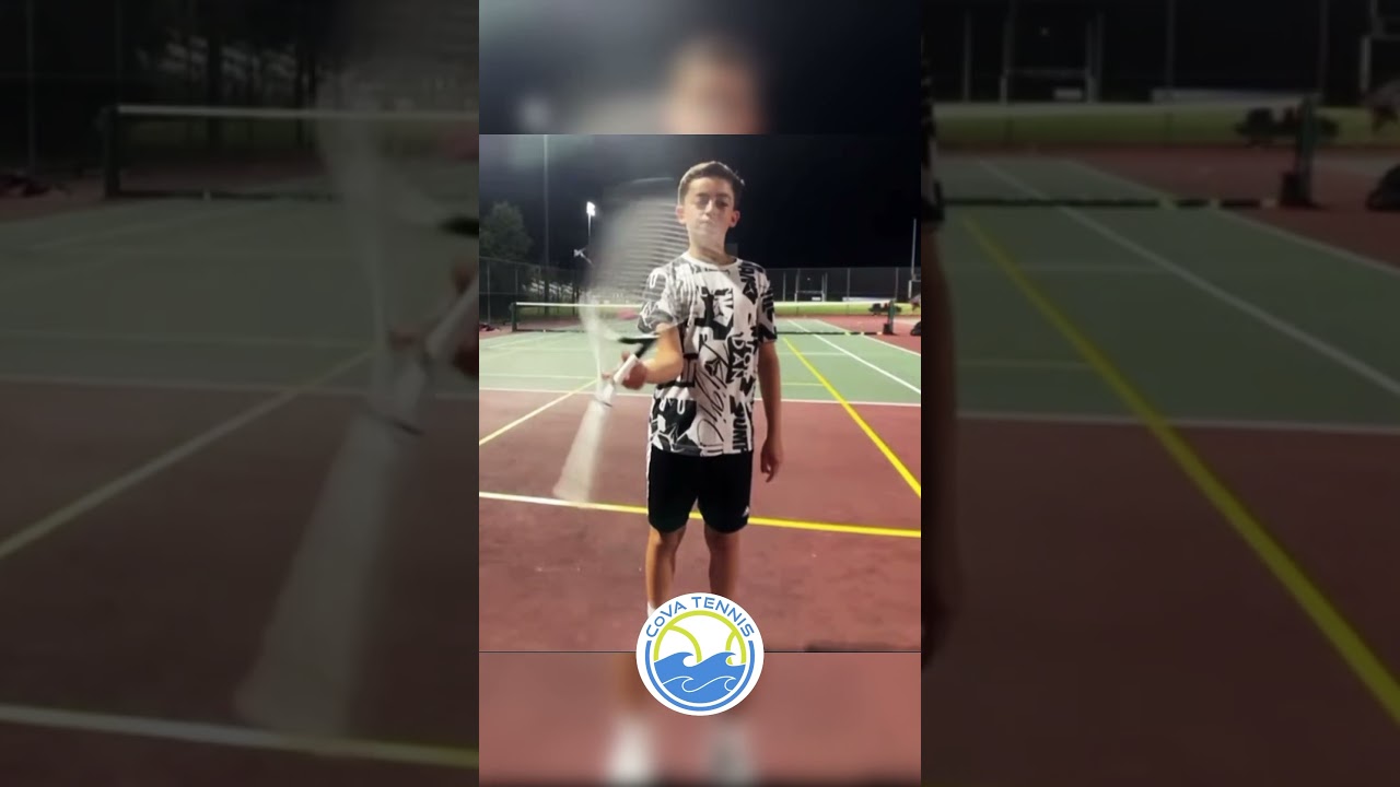 Vinsational the Sensational Entertainer 💀😆 CoVA Tennis Kid Thinks he&rsquo;s the Coolest