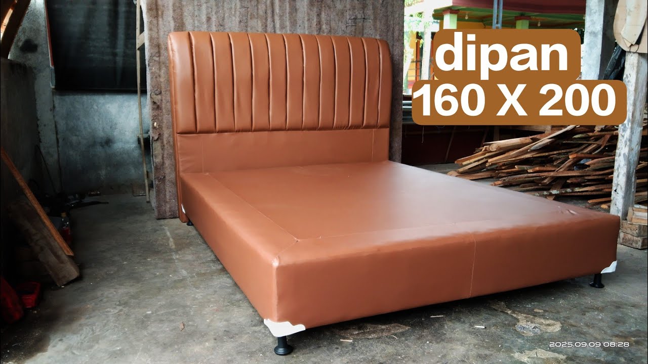 Cara membuat dipan spring bed kuat dan kokoh //making a dipan for matras.