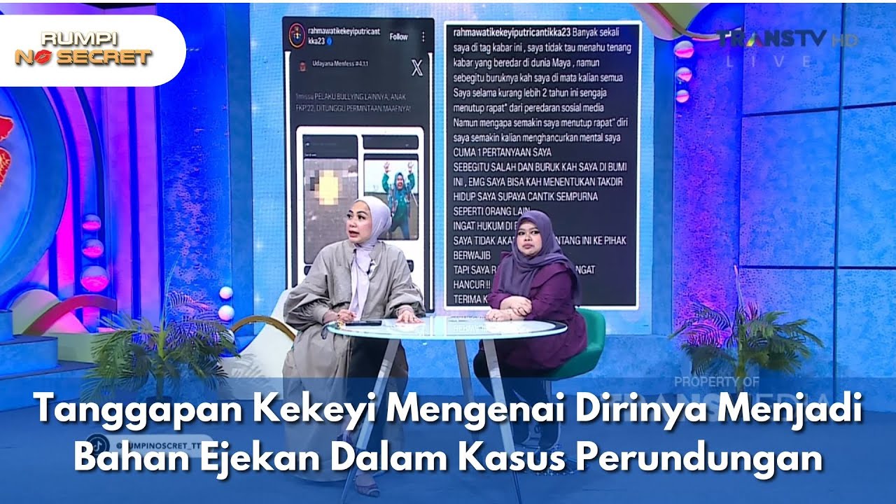 Tanggapan Kekeyi Mengenai Dirinya Menjadi Bahan Ejekan Dalam Kasus Perundungan - RUMPI (22/10/25) P1
