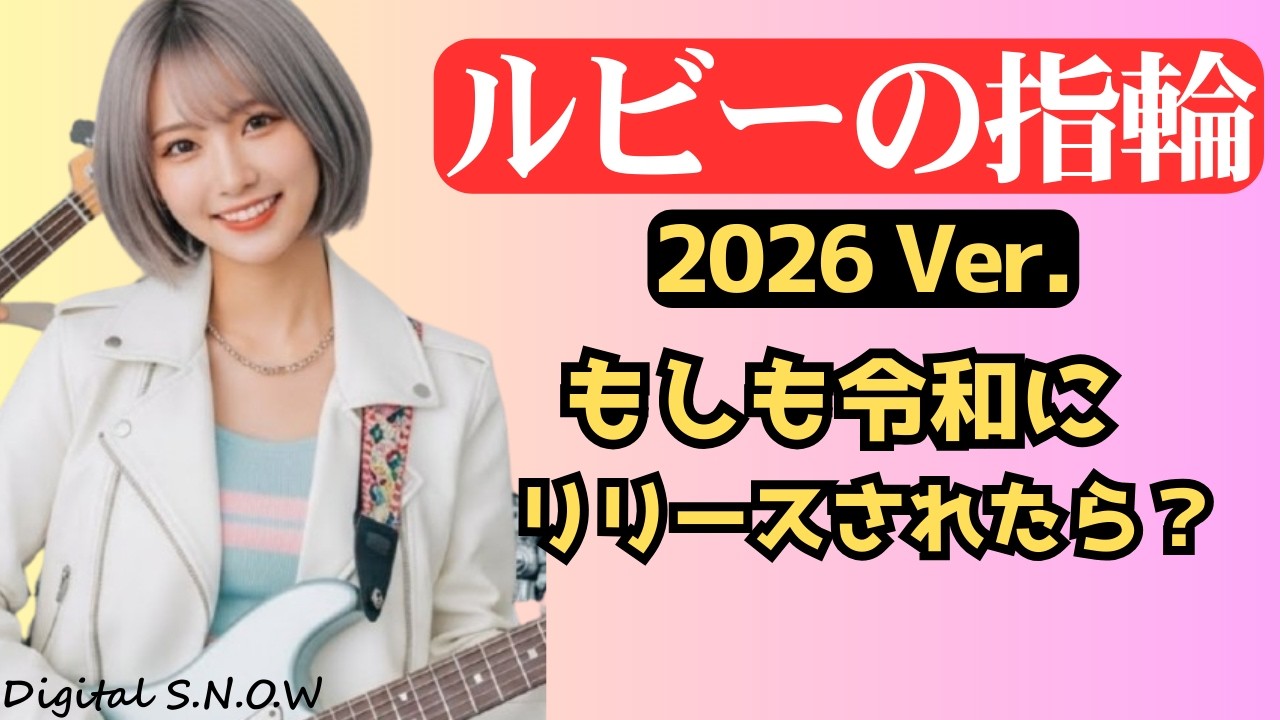 もしも「ルビーの指輪」が2026年にリリースされたら？ / ルビーの残像（Official Arrange）