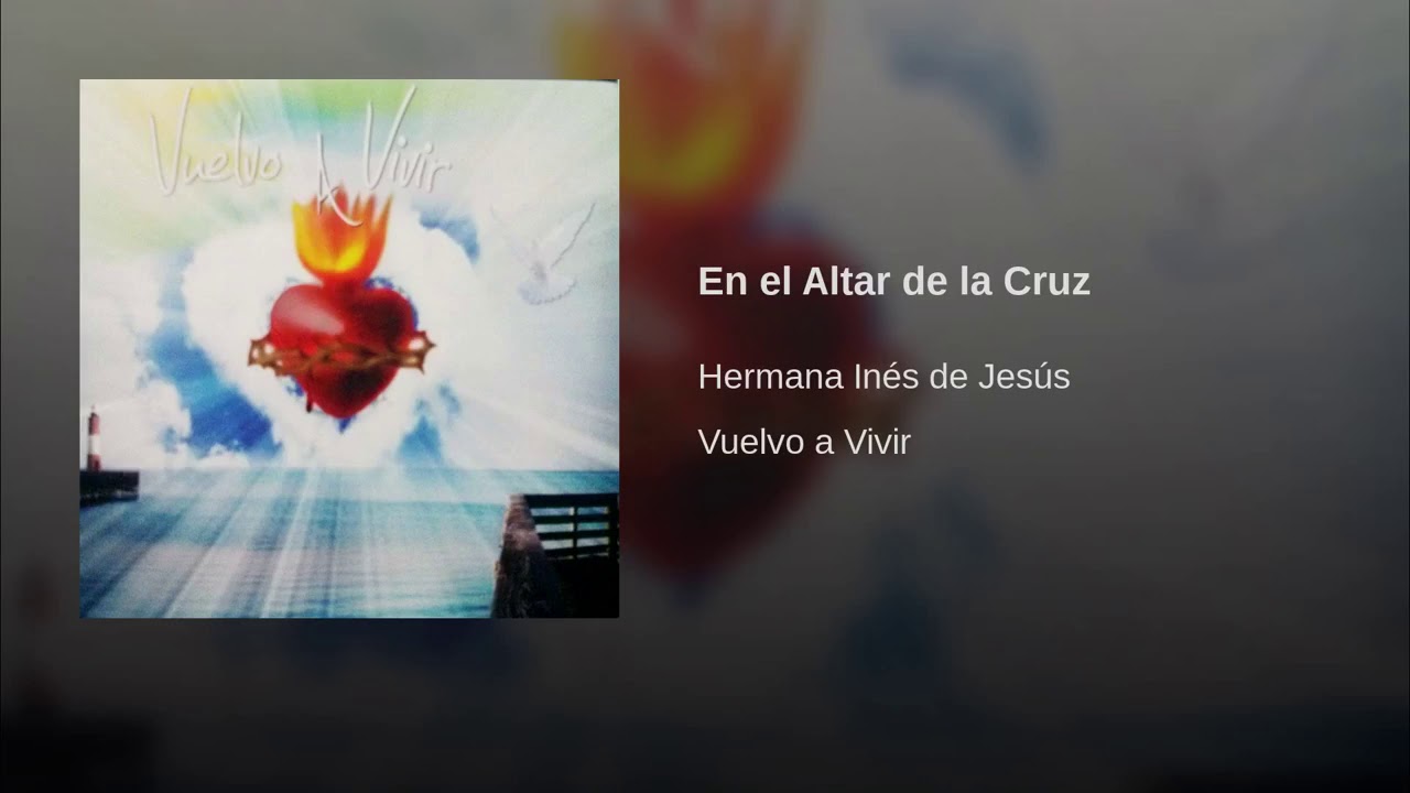 En el Altar de la Cruz Hermana Inés De Jesús