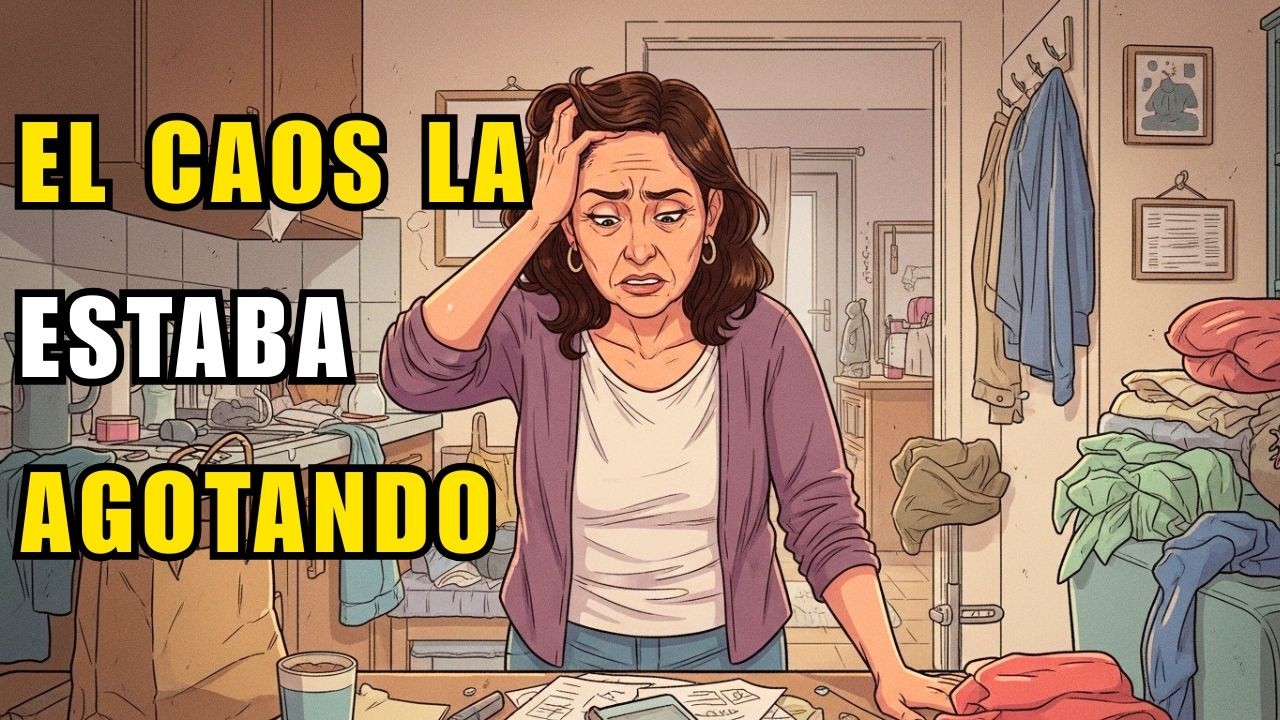 Nada en su vida fluía… hasta entender el peso del desorden