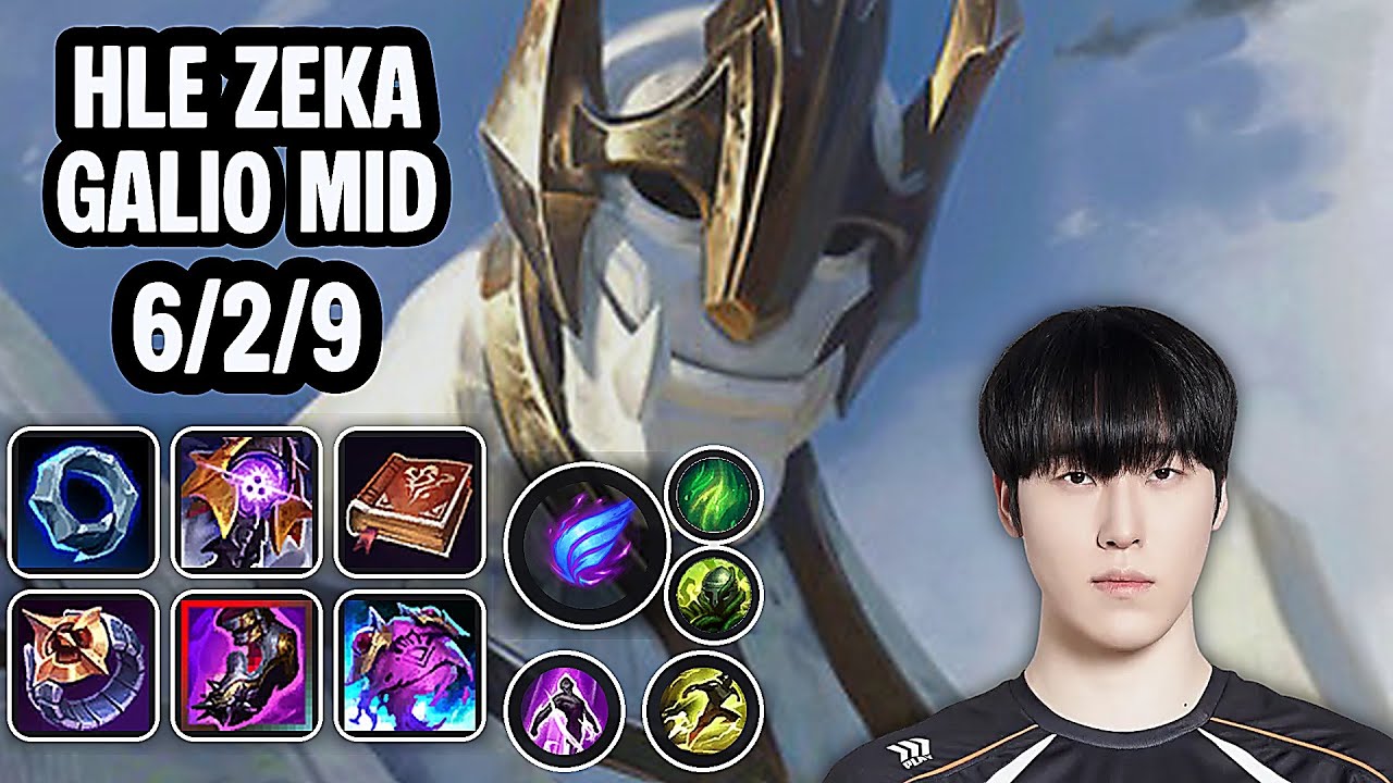 HLE Zeka Galio Mid SoloQ Replay 20251009