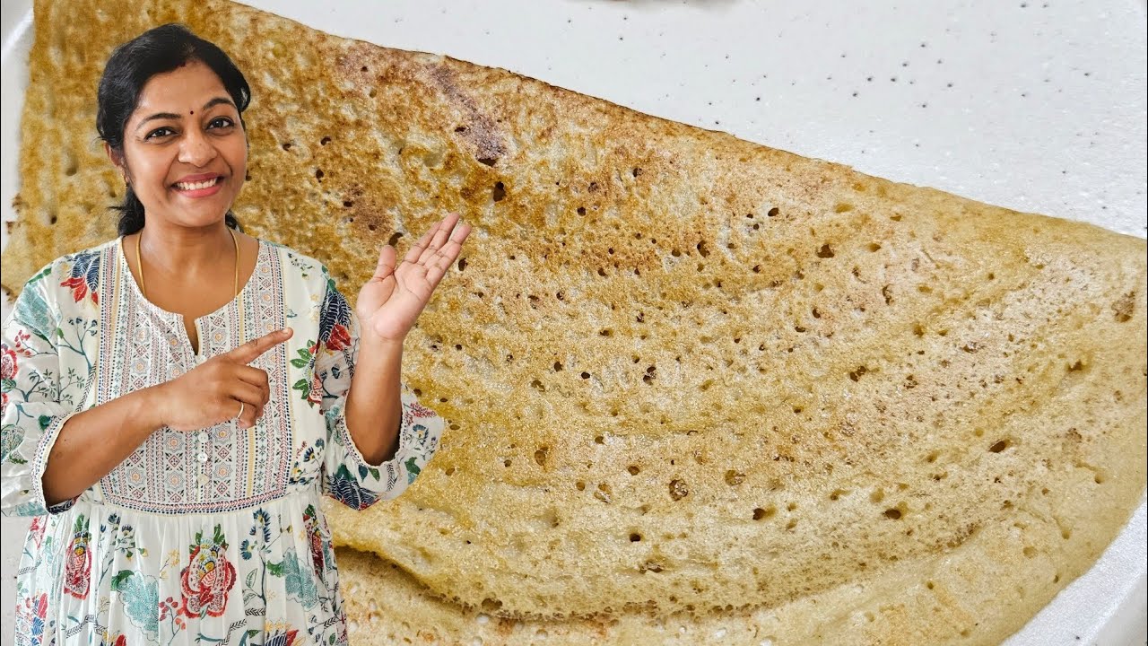 Easy 2 Ingredients High Protein Oats Dosa | Oats Chickpeas Dosa 