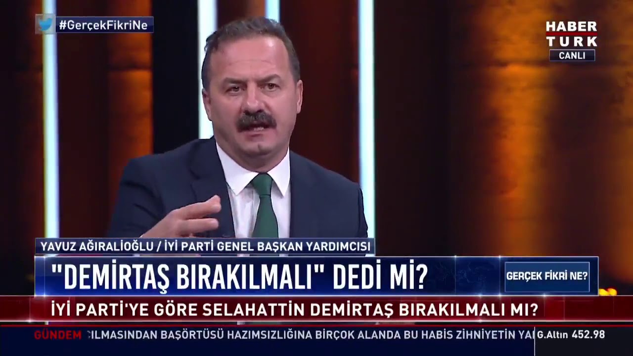 İYİ Parti'li Yavuz Ağıralioğlu, AYM'nin Demirtaş kararını Gerçek Fikri Ne’de yorumladı.