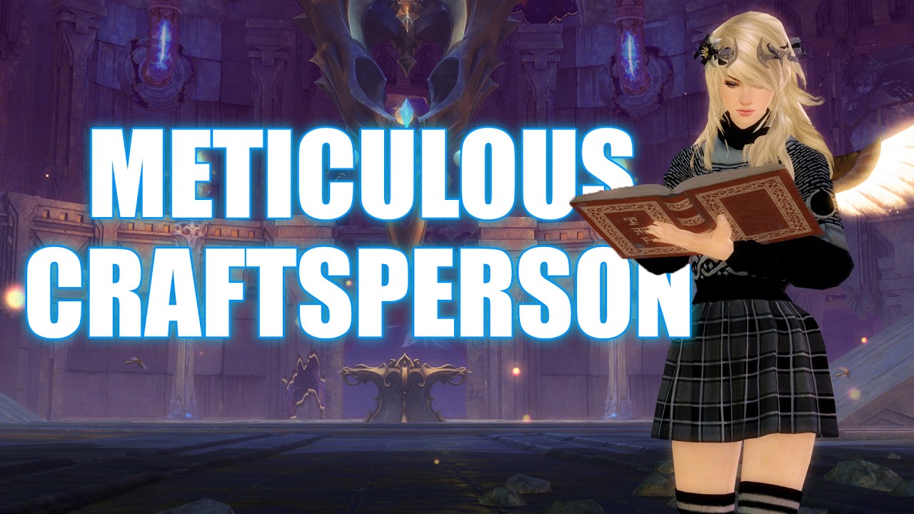 GW2 - Meticulous Craftsperson - Eternity's Garden - Guild Wars 2 - Visions of Eternity