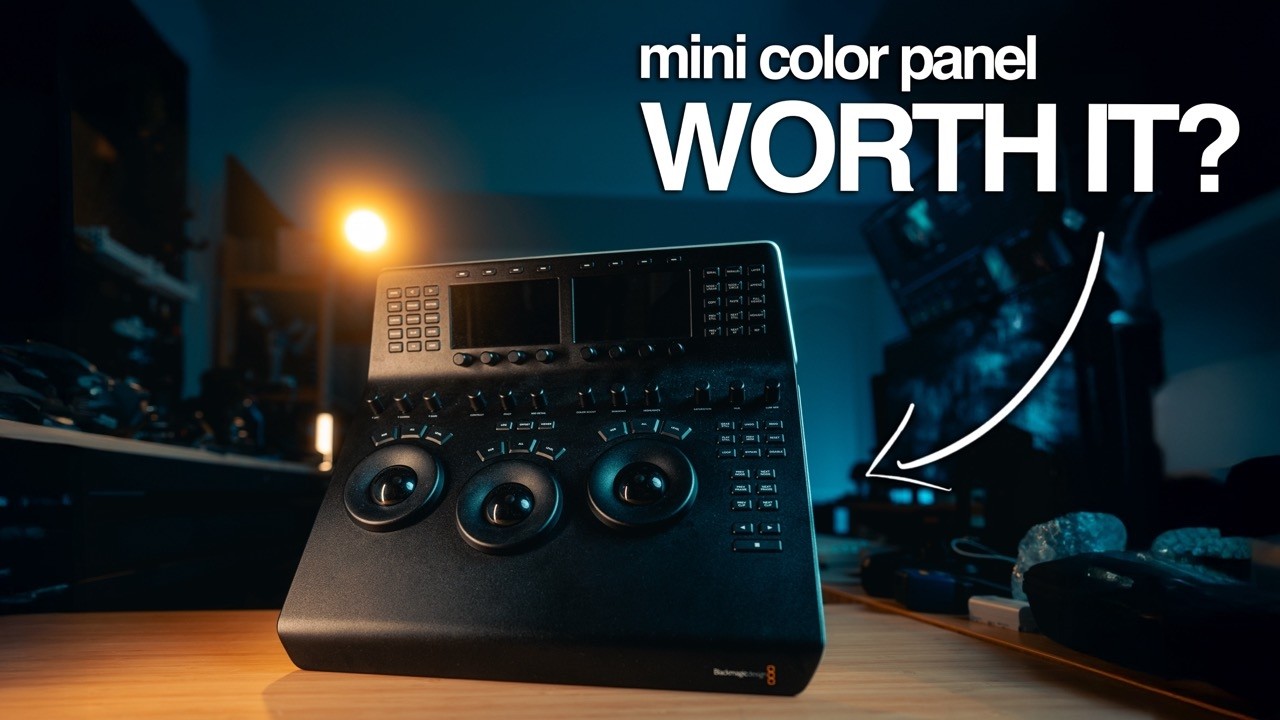 IS THE BLACKMAGIC MINI COLOR PANEL WORTH IT IN 2025? | A Non-Pro Colourist's Review
