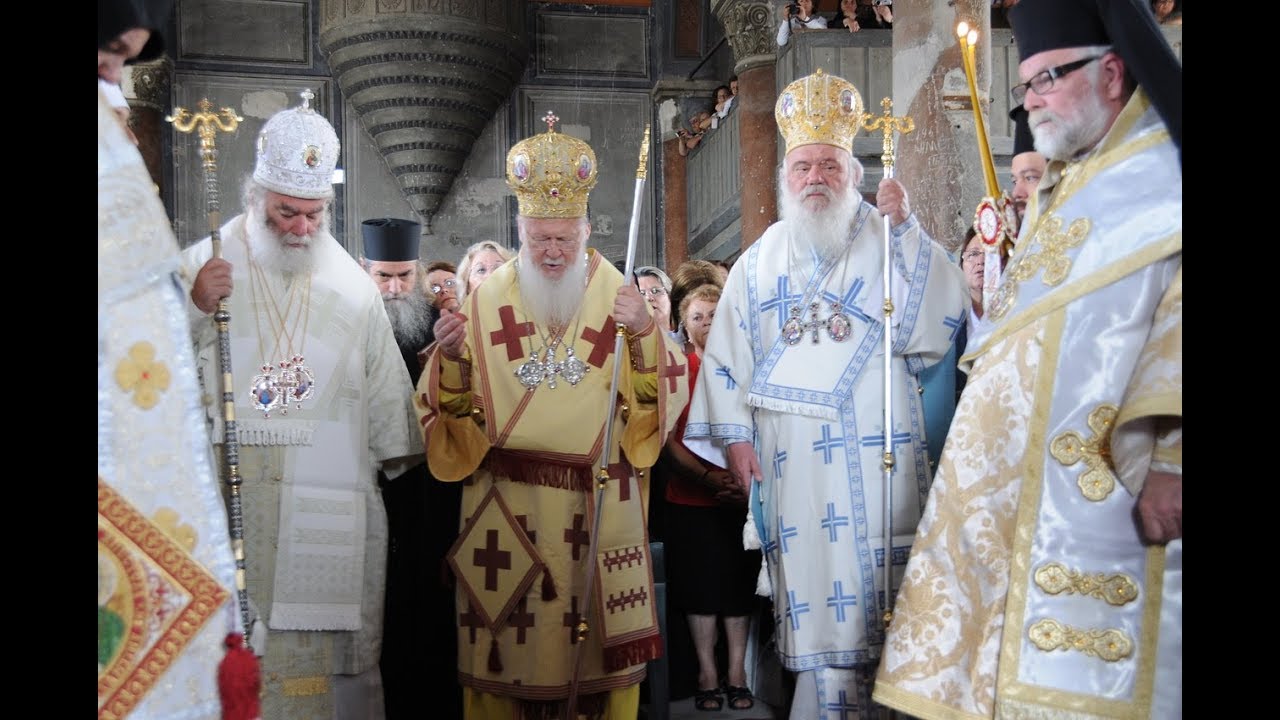 Pazar Ayini - liturgy led by Patriarch Bartholomew