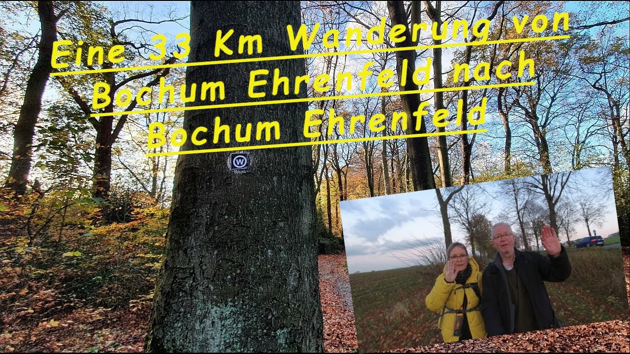 Eine 33 Km lange, kontaklose Wanderung von Bochum Ehrenfeld nach Bochum Ehrenfeld