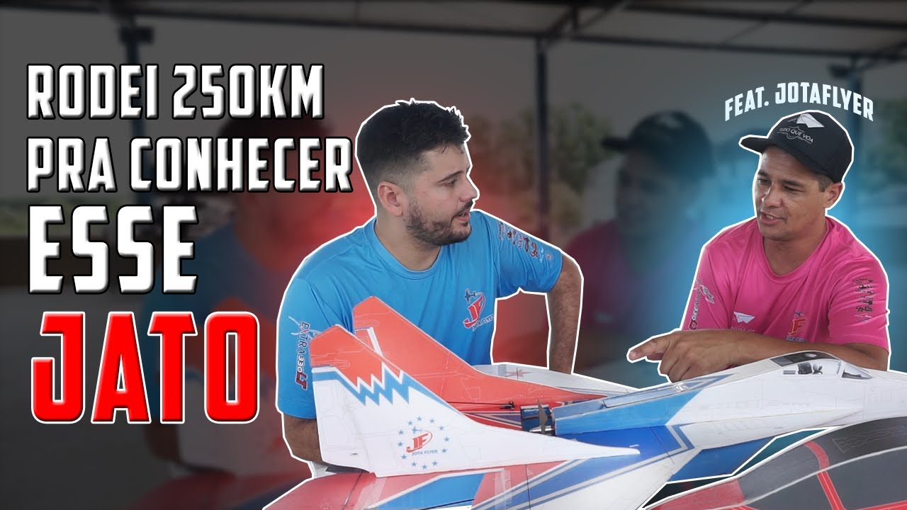 Aeromodelo JATO ACROBÁTICO?? Conheci a novidade JOTAFLYER!