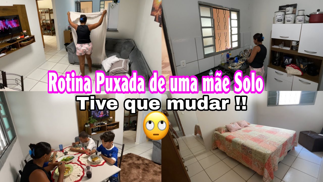 Ser Mãe Solo Não é Fácil! Minha Rotina Saiu do Controle 😳 Tive que mudar de novo ❗️