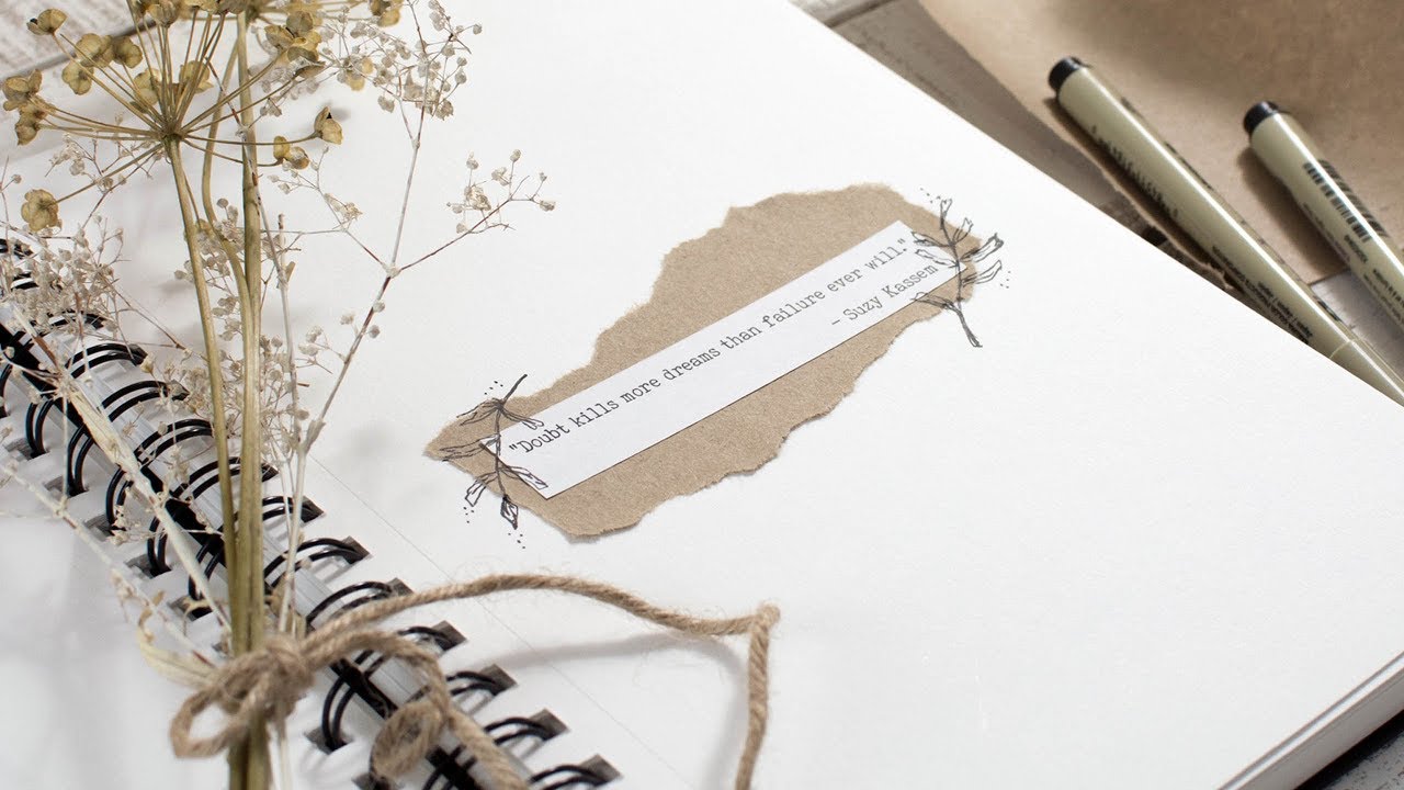 Minimal Journal Idea | Life Changing Quotes!