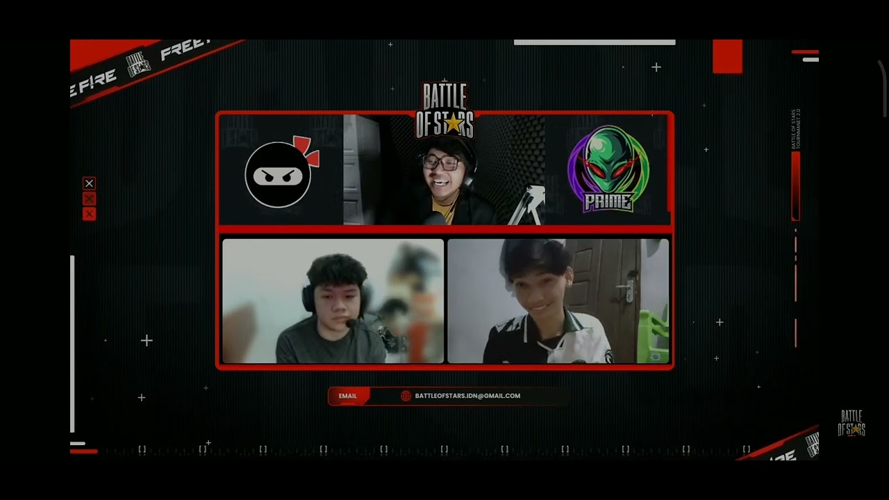 INTERVIEW BATTLE OFF STARS SEASON 3 DAY 16  NINJAYU GIAMIND VS PRIME RIEL