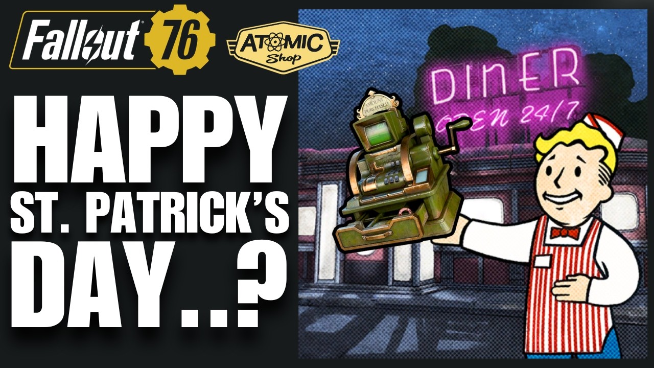 НАМ ПОВЕЗЛО! ЧЕСТНЫЙ обзор обновления магазина атомов и набора Wasteland Diner Bundle | Fallout 76