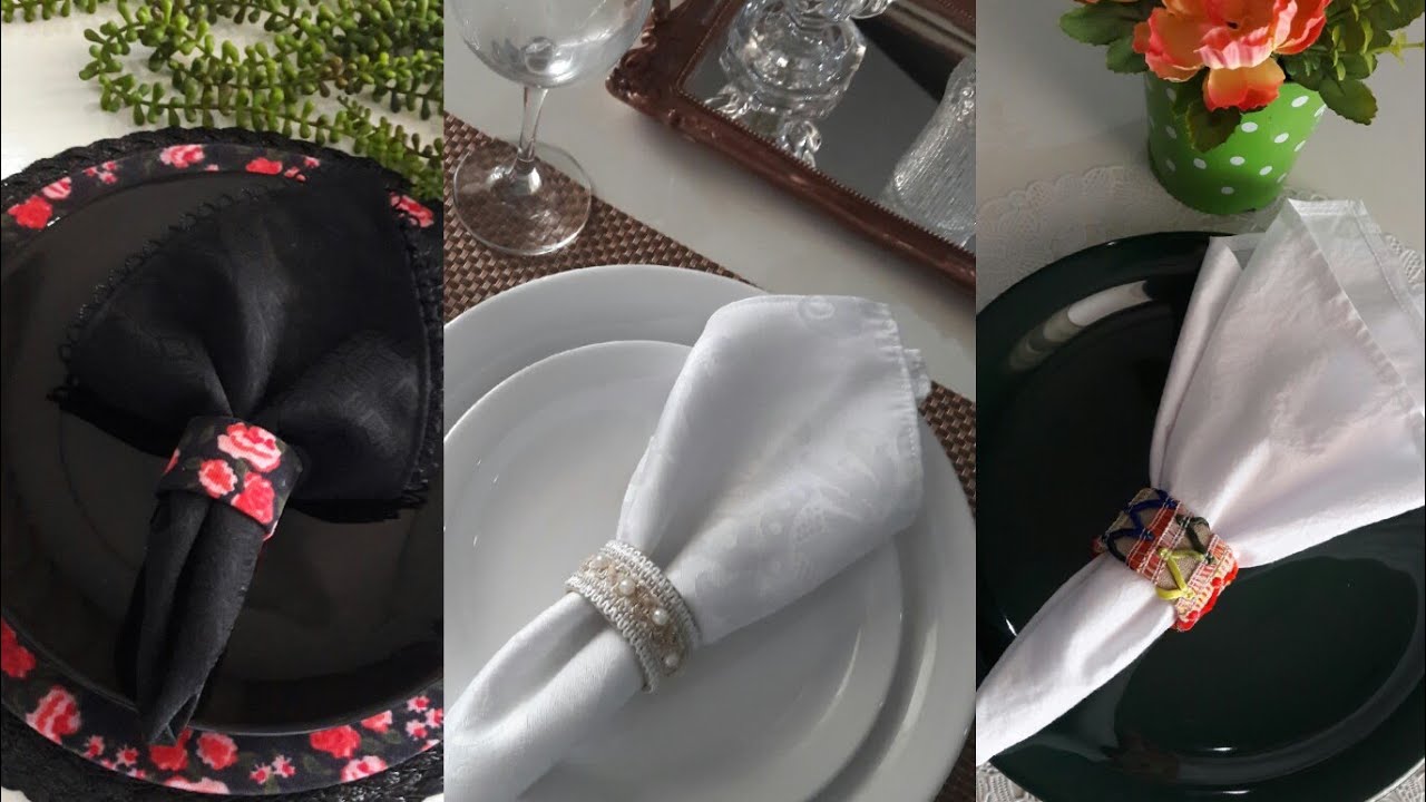 #Dolixoaoluxo: lindos porta guardanapos feitos com rolo de papel higiênico.