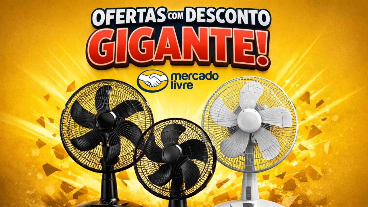 🌀 Ventilador em Promoção no Mercado Livre Hoje | Preços e Ofertas de Ventilador no Mercado Livre