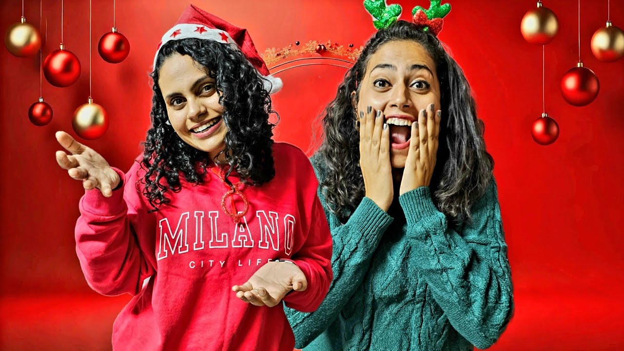 تحدي الكريسماس مع مارينا و مادونا 😍🎄 Christmas Challenge