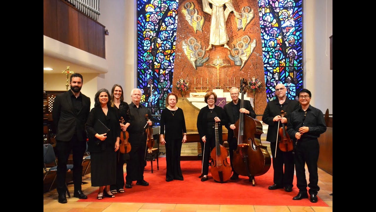 2025 03 28 Beautiful Baroque, St. Mark's Lutheran,  music of JS Bach Andrew Mahon, Rebecca Saunders