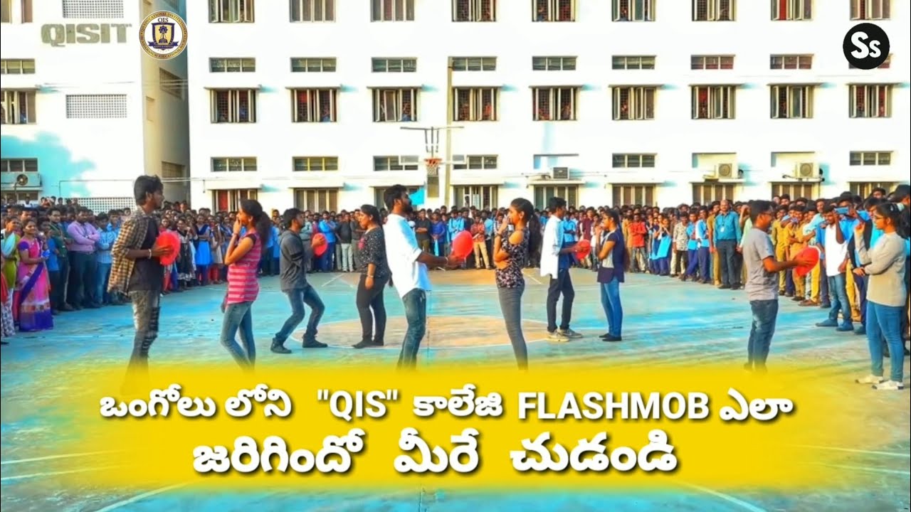 | QISIT | CSE  flash mob |best flash mob| QIS COLLEGE OF ENGINEERING cse ongole |2019