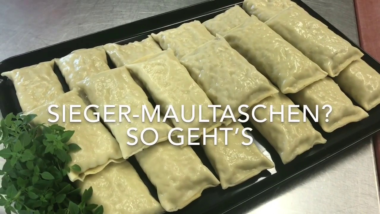 Maultaschen selber machen - so geht's
