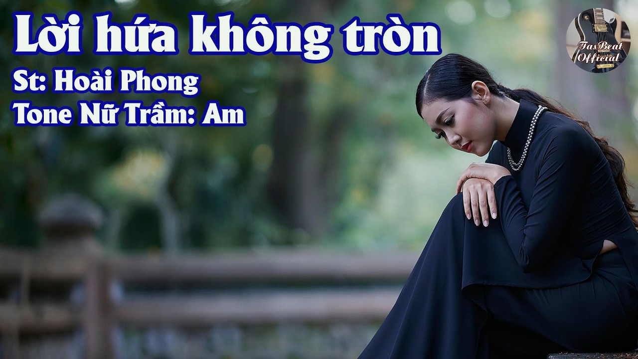 Karaoke Lời Hứa Không Tròn Tone Nữ Trầm | TAS BEAT