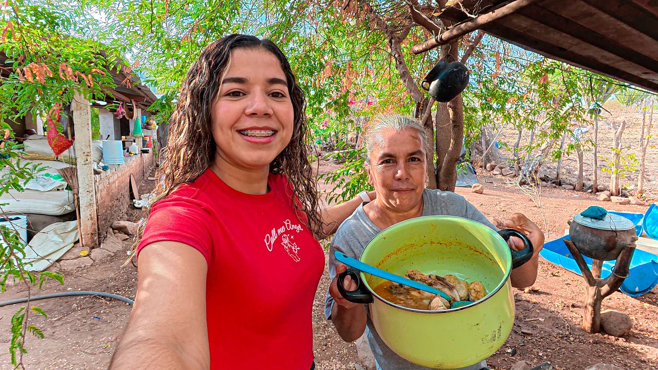Llegamos de visita al Rancho | Mi Mami nos recibió con Pollo & Albóndigas