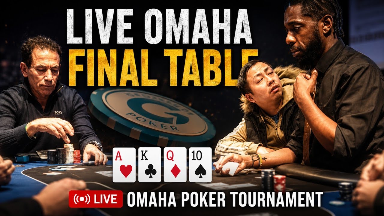 LIVE OMAHA FINAL TABLE  