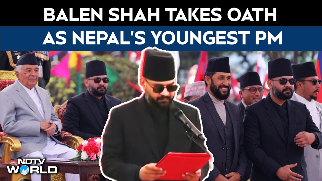 Balen Shah Oath Ceremony | Balen Shah Takes Oath As Nepal's Youngest PM At 35 After Landslide Win