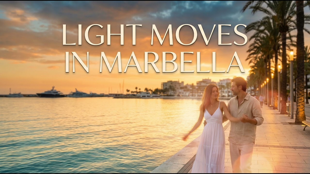 Light Moves in Marbella 🌅 Smooth Chill House Sunset Vibes | Spanish Guitar Lounge