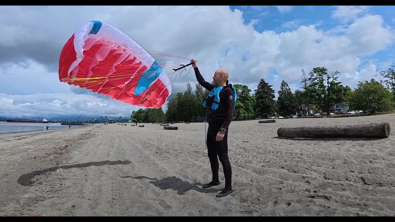 Parawing Tutorial: How to keep the Flow D-Wing flying in as little as 6 knots and tips for pump ups