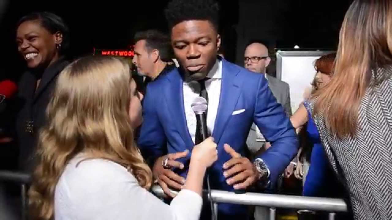 Caleb Castille Interview at WOODLAWN Film Premiere