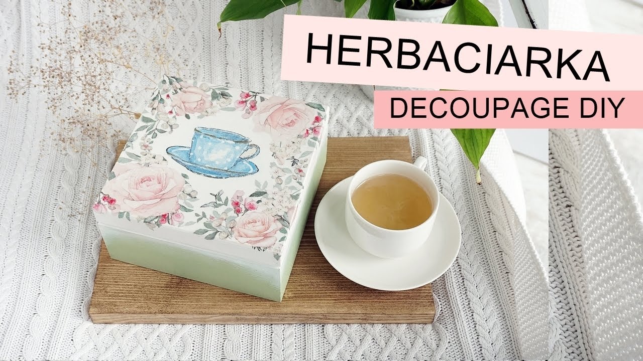 HERBACIARKA #decoupage | #DIY​​ 57 | HAART