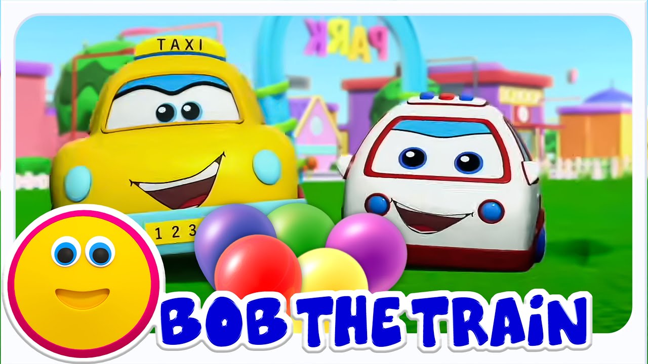 เพลงแข่งลูกโป่ง เพลงอนุบาลที่สนุกสนานสำหรับเด็กทารก - Bob The Train