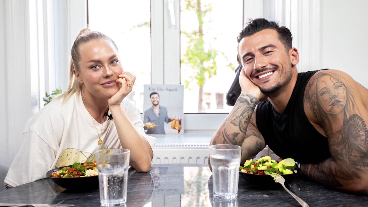 ANGELICA BLICK MUKBANG | MOZZARELLASALLAD MED STEKTA KIK&Auml;RTOR! | #EATLIKESMAIL