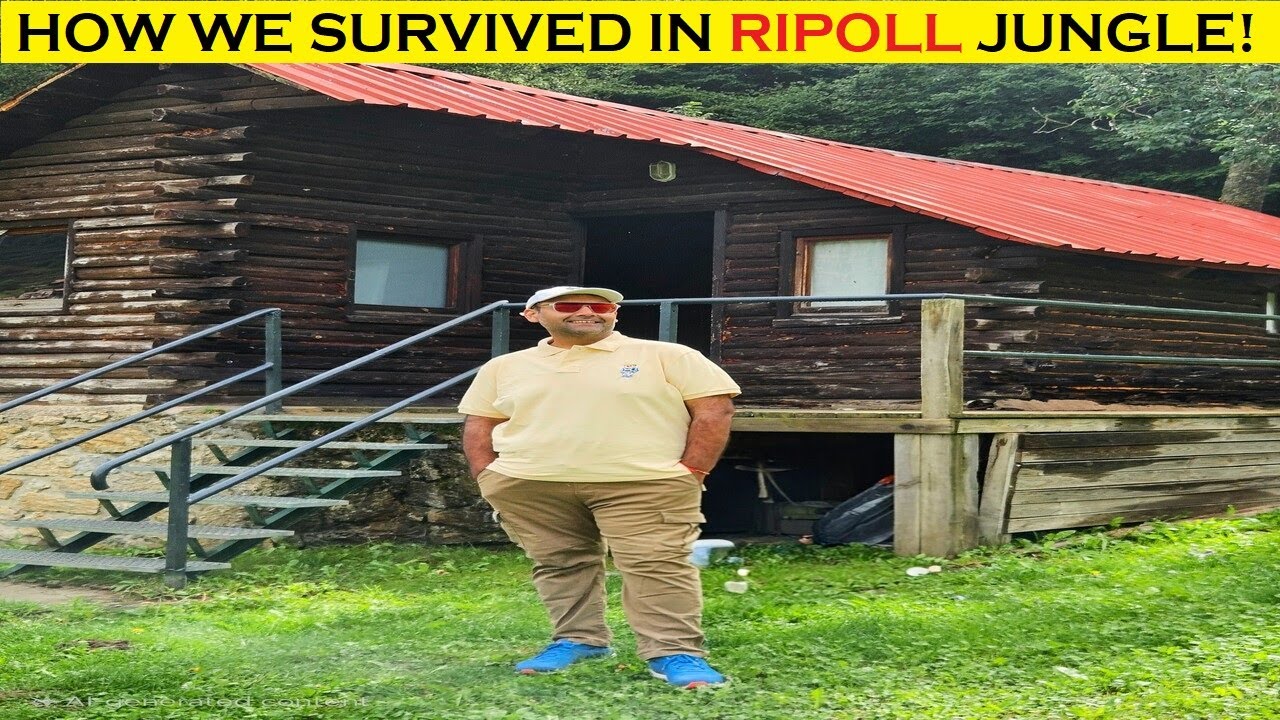 HOW WE SURVIVED IN JUNGLE AT RIPOLLE SPAIN!